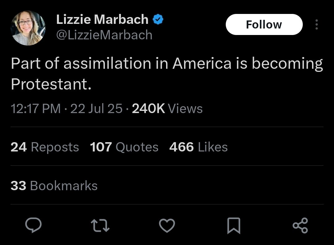 BalbuenaTyler's tweet image. I often wonder if the weird "Catholic Integralists" (who are largely adult converts, make of that what you will) are aware that most far-right Protestants hate Catholics.
