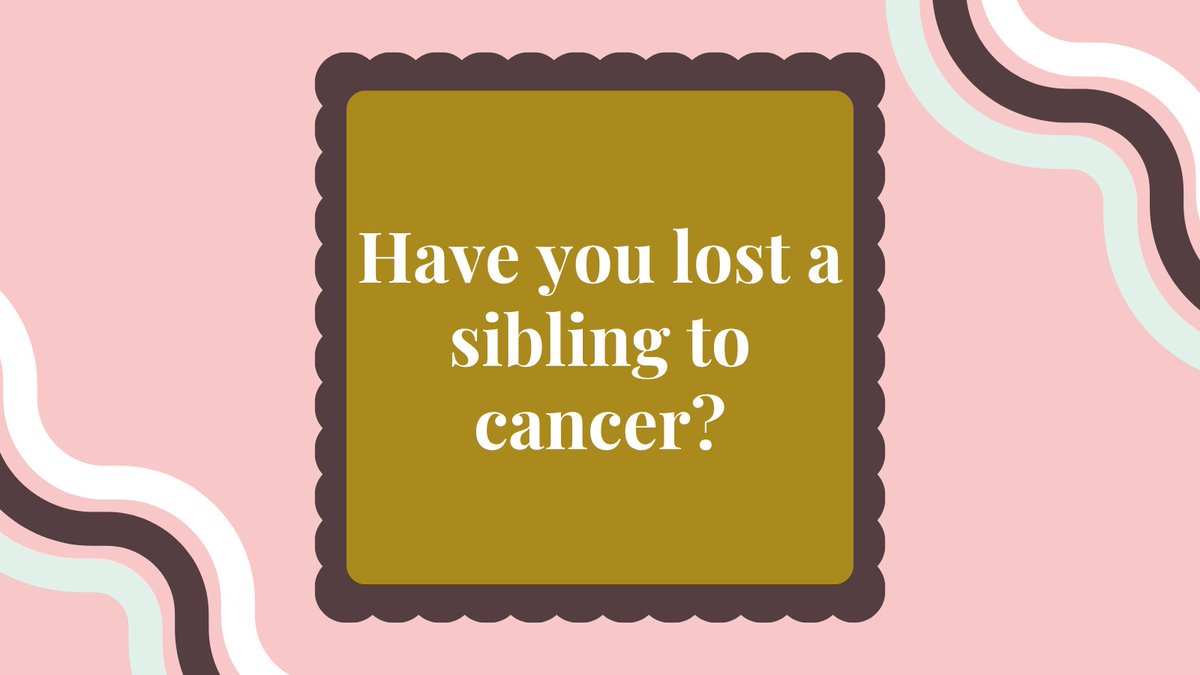 TONIGHT 👇 

Have you lost a sibling to cancer?   

Join us on:   

🗓️Wed 23rd July, 2025  
🕐7PM - 8.30PM
📍Zoom  

thelossfoundation.org/event/online-s…

#griefsupport #online #grief #loss #cancerloss #love #griefcommunity