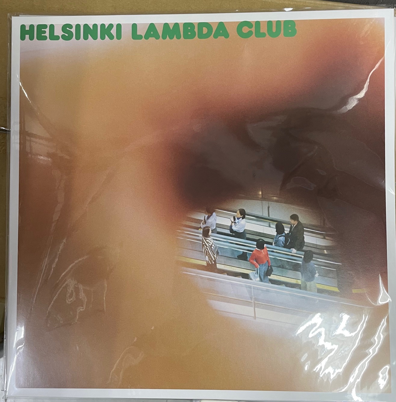 Helsinki Lamda Club アナログレコード ヘルシンキラムダクラブへようこそ 」のレコードが完成しました