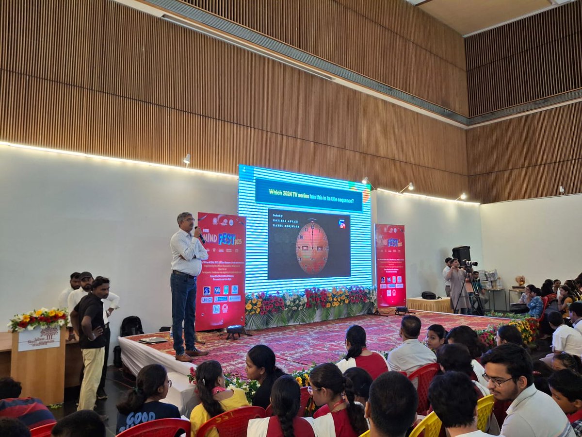What happens when 700+ people pack into a museum for 3 epic quizzes?

Patna MindFest 2025 (July 19–20) turned Bihar Museum into a knowledge arena.

India Quiz. Word Bee. General Quiz.

School kids, veterans, full house.

We brought the buzz.

#PatnaMindFest #NexusConsulting