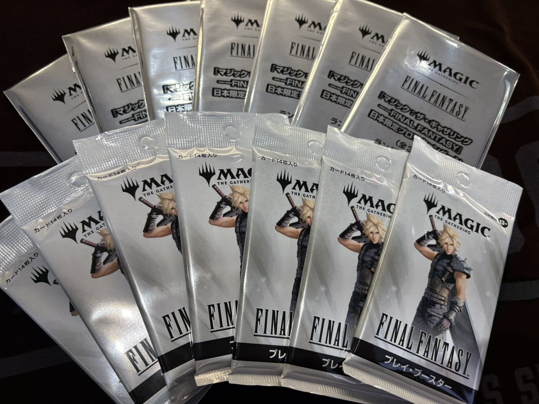 FINAL FANTASY 　プレイブースター　6個セット　未開封 予約商品 ※6月6日発売【未開封日本語版BOX】FINAL FANTASY