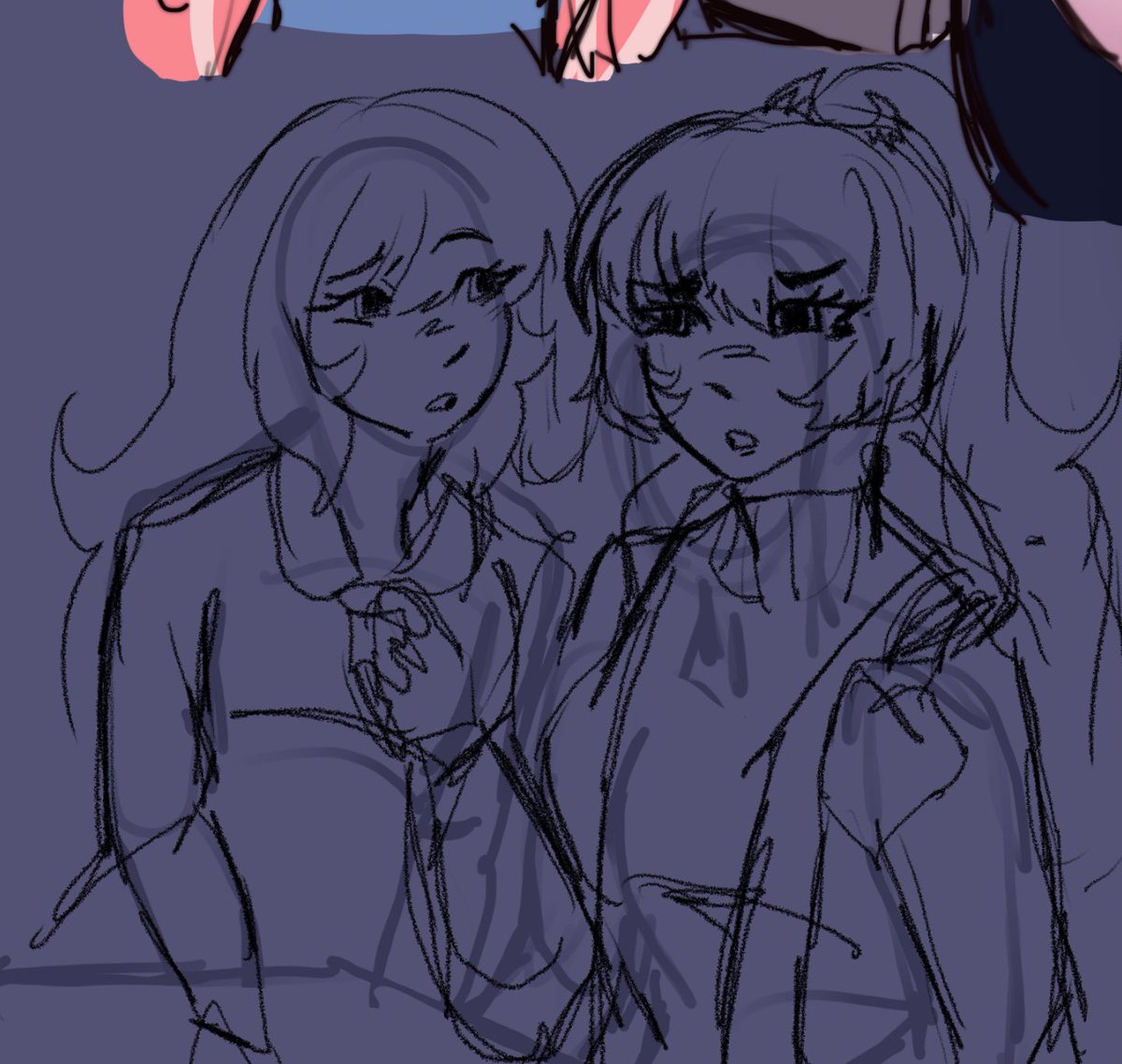 Magical girls art dump