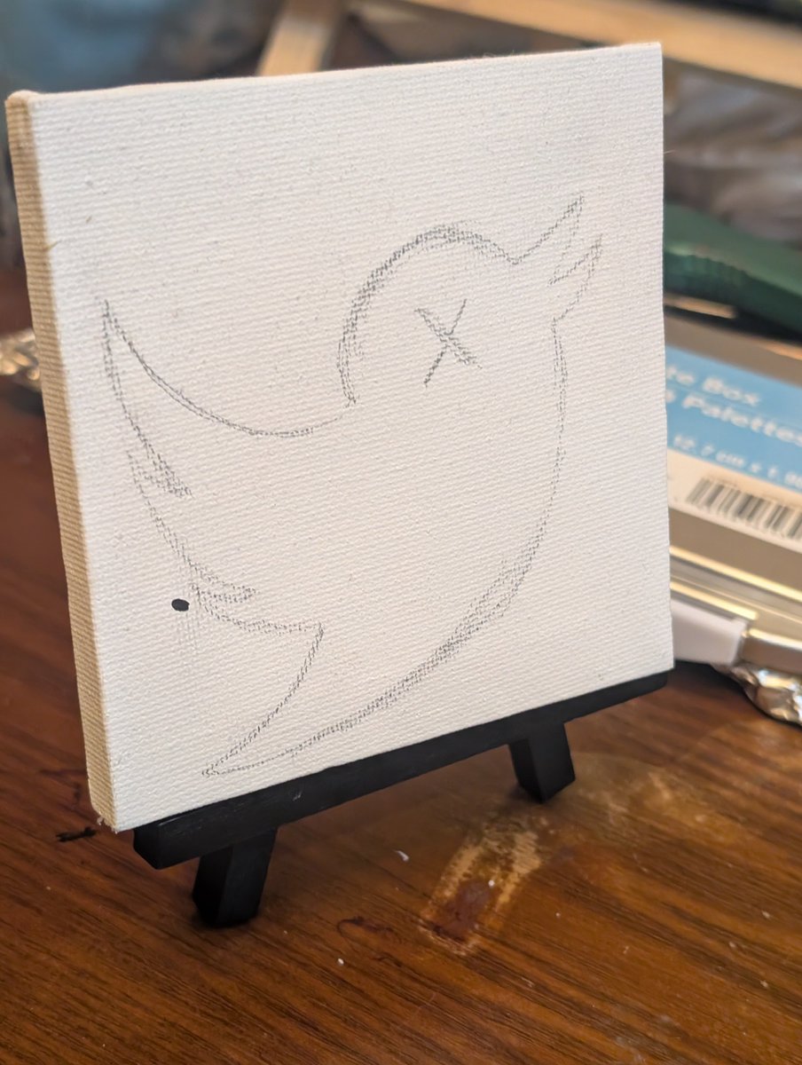 ElonTusk_4Real's tweet image. Started this twitter bird a while back and the person who was buying it left the platform.
$50 shipped (lower 48)
You tell me how to paint it.
Or don't.
Would be a cool desk ornament.