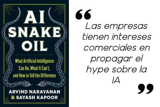 Esta semana en #LosLibrosDeCluPad: AI Snake Oil desmonta el hype de la IA predictiva y alerta sobre sus límites reales. No todo lo que se vende como IA funciona (ni debería usarse).
📖 carlosguadian.substack.com/p/ai-snake-oil…
#IA #algoritmos