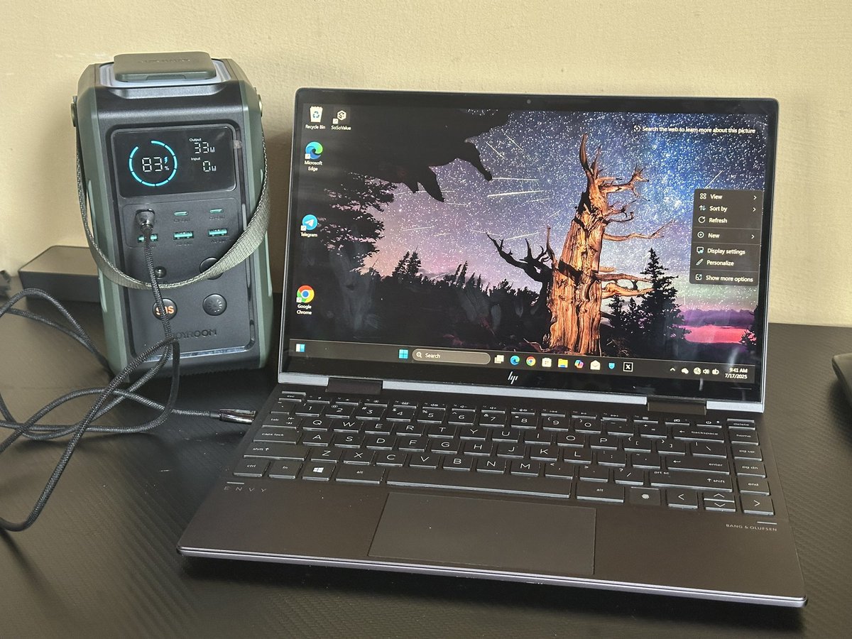 Val_Gadget's tweet image. Hp envy - ₦550,000
8gb ram
256gb ssd
Amd rayzen 7
Laptop power Bank - ₦150,000