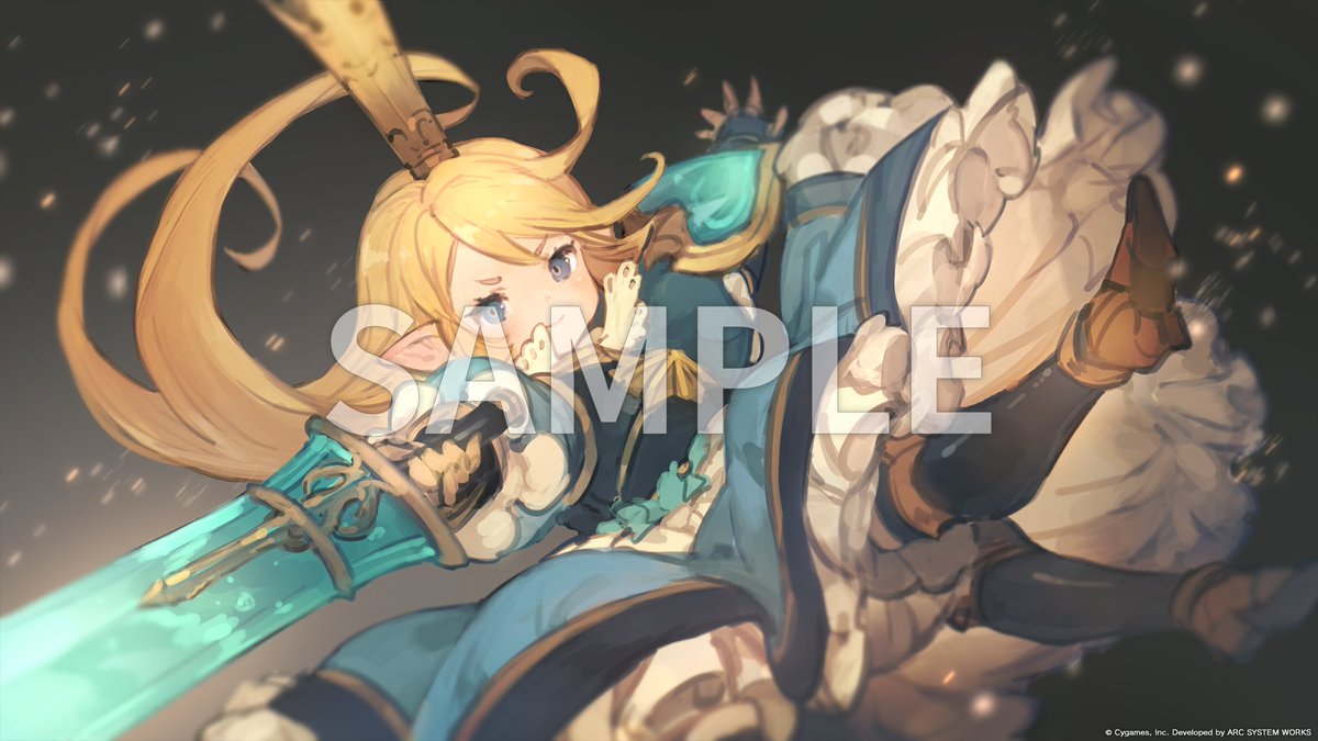 gbvs_official's tweet image. 【#GBVSR スタッフイラスト紹介】
スタッフイラストはゲーム内「ルリアノート」でアンロック可能!