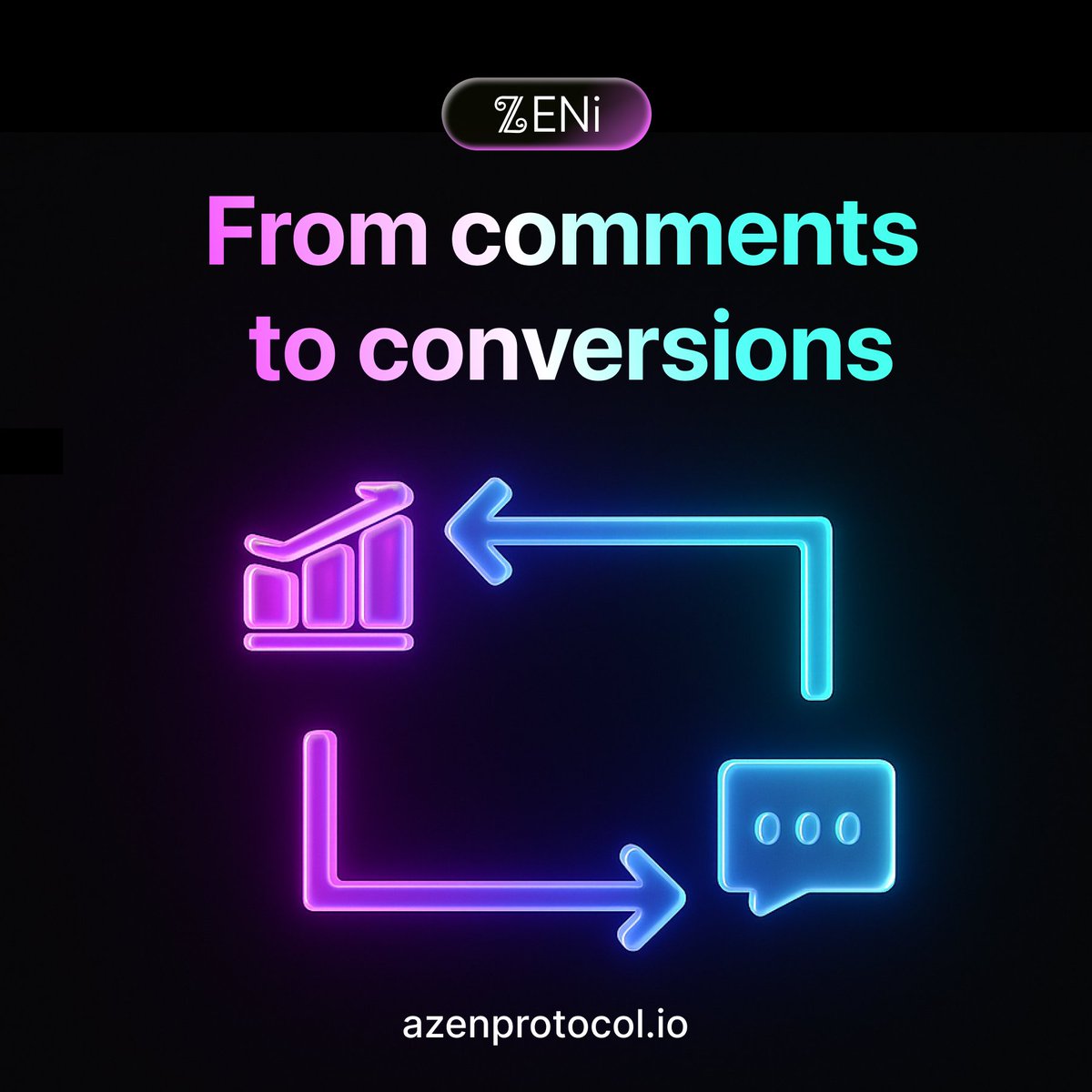 ZENi_io's tweet image. Every like ❤️, reply 💬, and quote 🔁 fuels momentum.
ZENi’s Social AI Agent generates viral, relevant content that sparks:
🔥 Real conversations
🚀 Real conversions
With 75K+ daily active users, your campaign gets amplified — authentically.
#ZENi #AIAgent #Web3