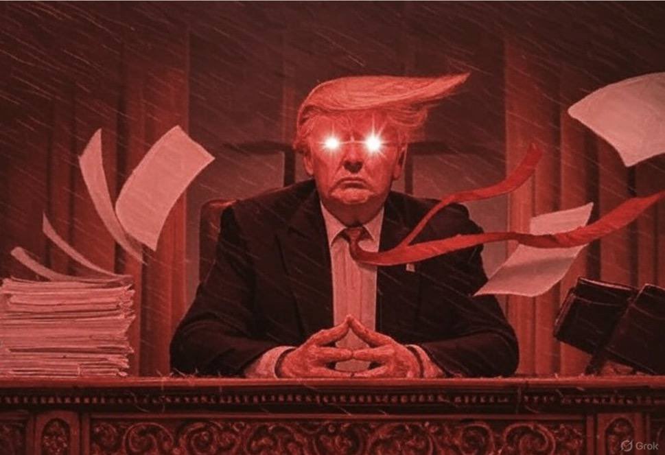 Whiplash437's tweet image. Today, in the Oval Office, in front of the entire world, Trump very clearly said that HUSSEIN, Hillary, Biden, Comey, Clapper, Brennan, and more, all committed “treason”, and that “it’s time to go after people”.
Anyone black-pilling right now, is an enemy.
ZERO exceptions.
