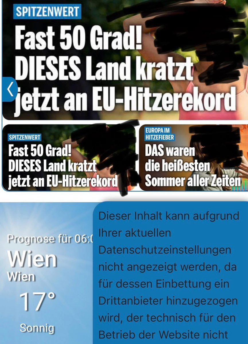 Patrick_Proemer's tweet image. Tut das eigentlich weh, wenn man in einem unterkühlten Sommer derartig gestört kommuniziert? @wetter.at 😆