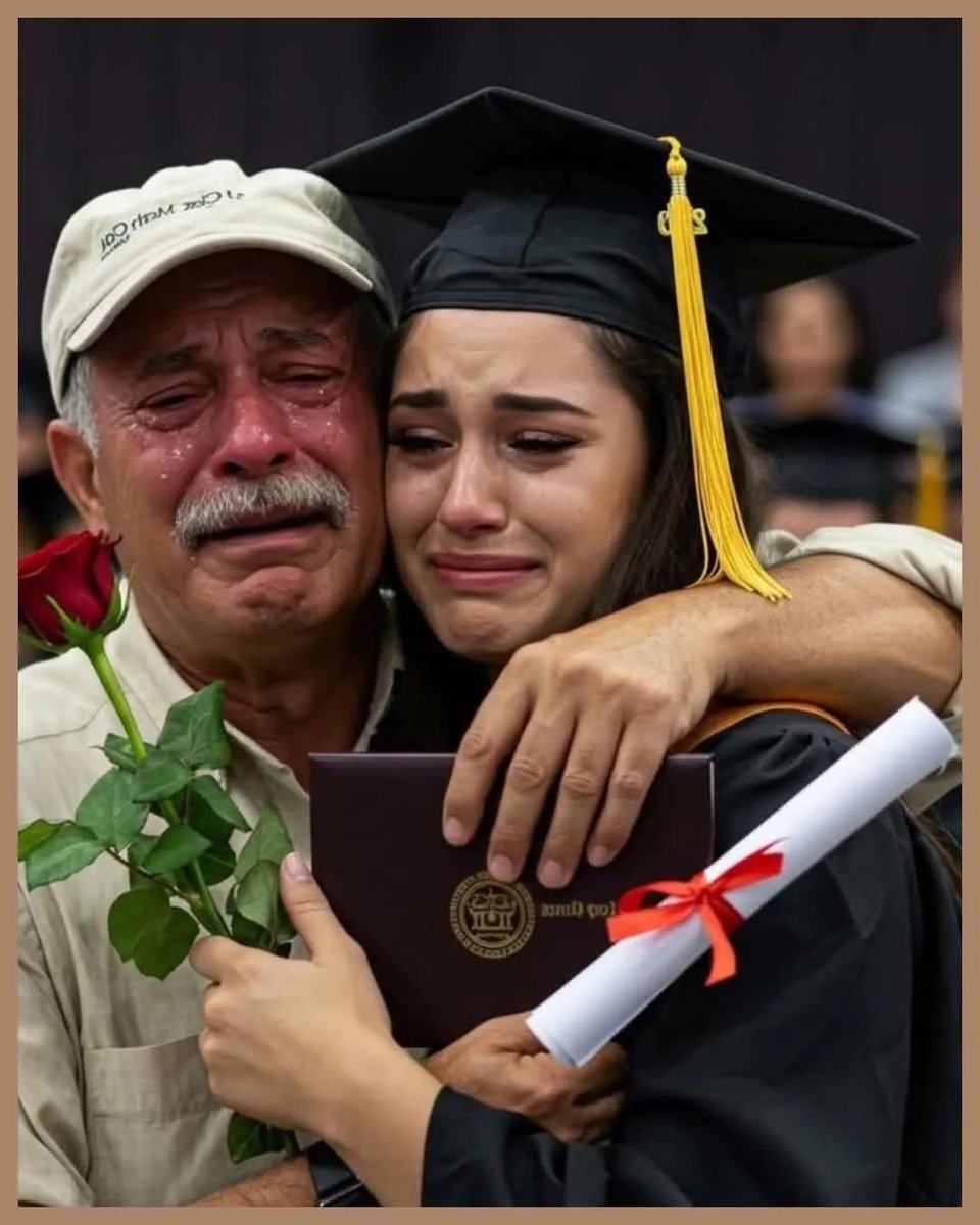 AnitaArtx's tweet image. 🎓 My daughter just graduated today.
Her mother is watching from heaven, and I know she must be so proud.
It hasn’t been easy raising her alone… but we made it.
She wore her cap and gown with grace, and I saw her mother’s smile in her eyes.
I’m not asking for much—just your…