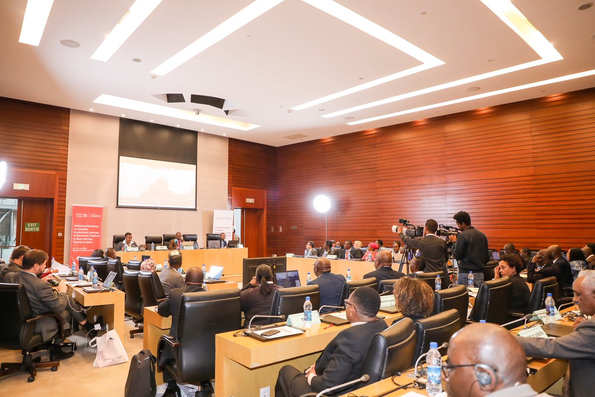 AUCEducation's tweet image. Day 2 of the #EndLearningPoverty Validation Workshop kicks off in Addis Ababa. Today, stakeholders dive deeper into scalable solutions for foundational learning & numeracy across Africa.
Insights shared, actions shaped. Every child deserves the chance to #ReadWriteCount.
