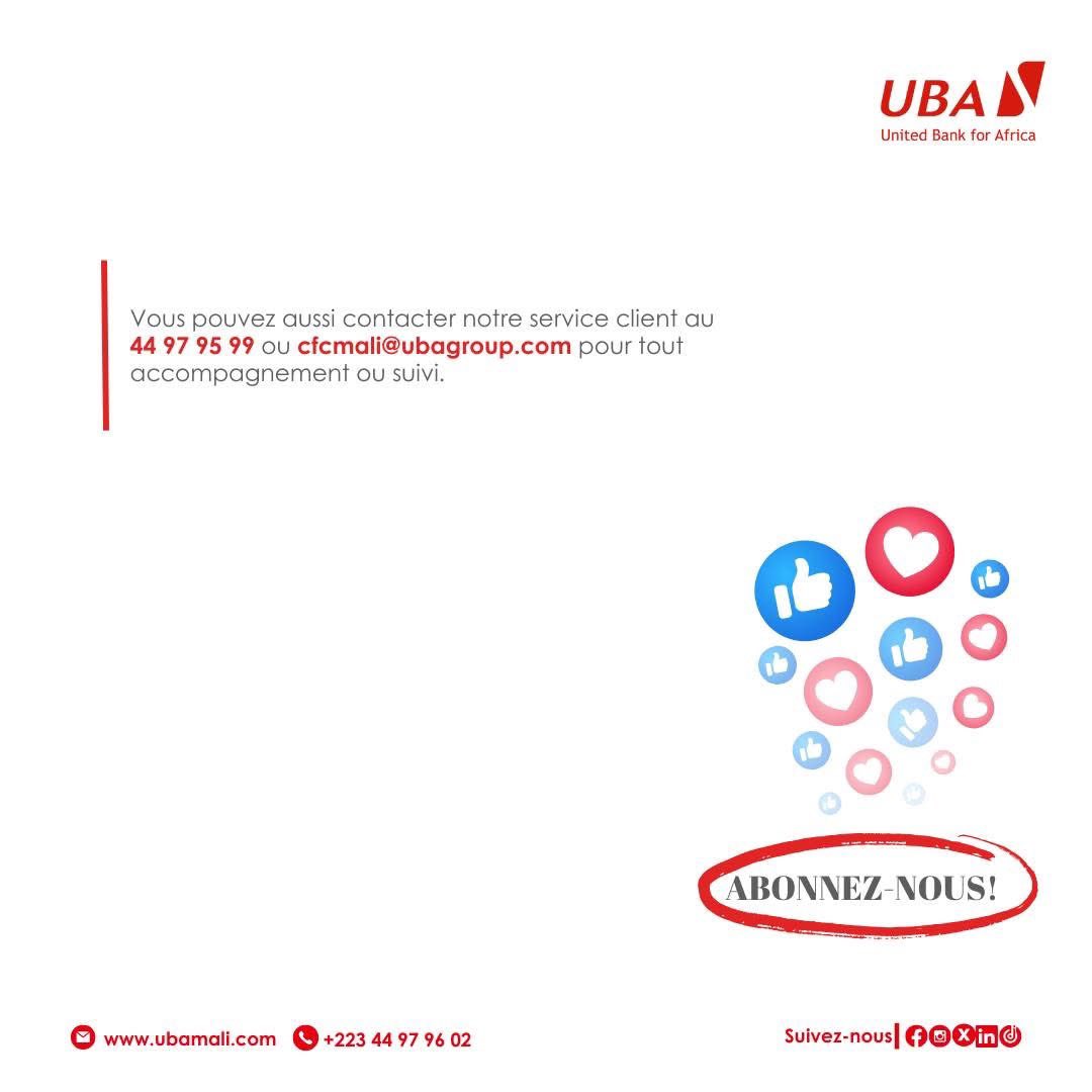 UBA_Mali's tweet image. Votre carte a été capturée dans un de nos GAB ? Pas de panique ! 😌 
👇 𝐕𝐨𝐢𝐜𝐢 𝐥𝐞𝐬 𝐞́𝐭𝐚𝐩𝐞𝐬 𝐚̀ 𝐬𝐮𝐢𝐯𝐫𝐞.​

#UBATips #UtilisationGAB #ExpérienceClient #CarteSécurisée 
#ubamali #AfricasGlobalBank
