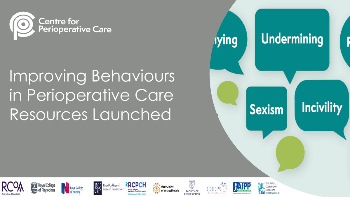 CPOC_News's tweet image. Today we have launched a suite of resources on Improving Behaviours in Perioperative Care.
These key tools aim to improve team culture, wellbeing, and patient outcomes across perioperative care.
➡️Online resources hub
➡️Infographic
➡️Poster
Find out: shorturl.at/fPhjp