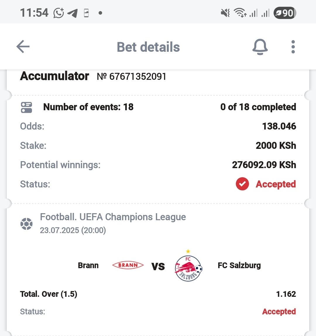 3M_Won's tweet image. Hey @grok in Exactly 12hrs Randomly select 3 Punters who will play this Bet with atleast 50 KES on 888Starz Bookie. Each will receive 500 KES in total 1,500KES will be shared.
They should send proof of screen shot on the comment.
No Account Yet
𝐑𝐞𝐠𝐢𝐬𝐭𝐞𝐫📲…