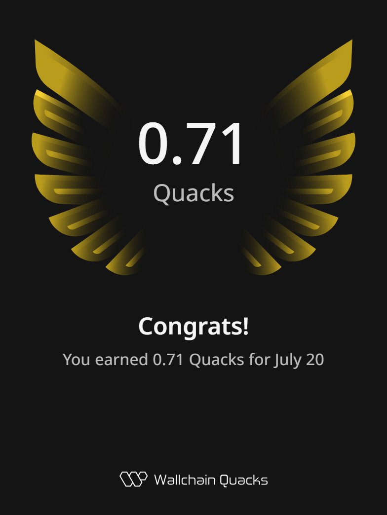 Do not fade <a href="/wallchain_xyz/">Wallchain Quacks</a> AttentionFi ecosystem.

What will be the next TGE? I think it will be <a href="/SOCKETProtocol/">SOCKET</a> (the first chain-abstraction protocol).

What's your prediction anon?

Not in the game yet? Drop an gQuack!