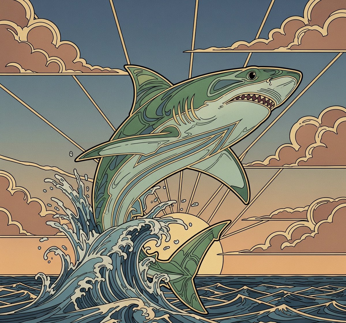 bitcoinboog's tweet image. top of it 🦈