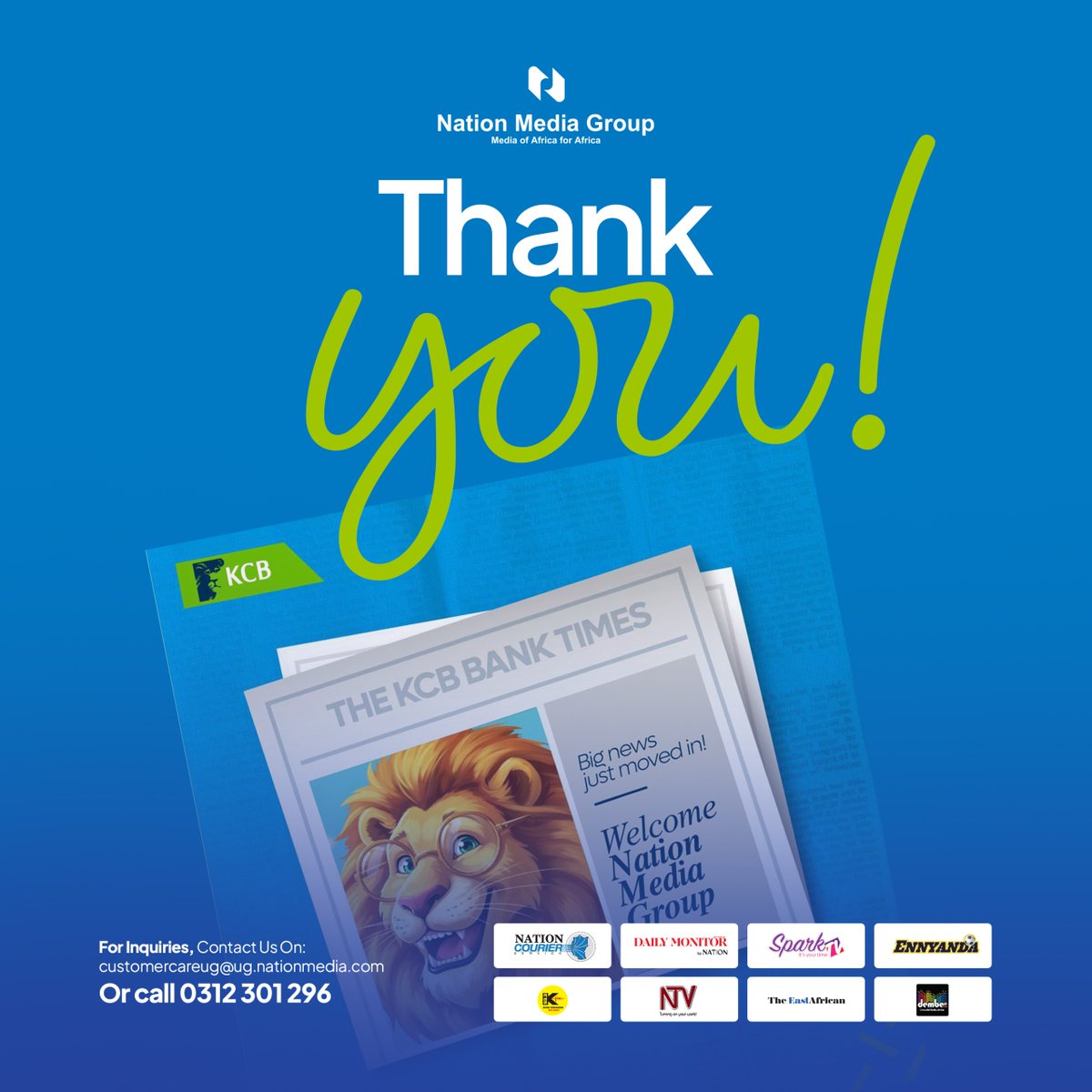 DailyMonitor's tweet image. Thanks, neighbor! We’re thrilled to join the block, while we sip the coffee, count on us to bring the headlines and the truth you can trust. @kcbbankug
#UGBoldVoices #TruthYouCanTrust.