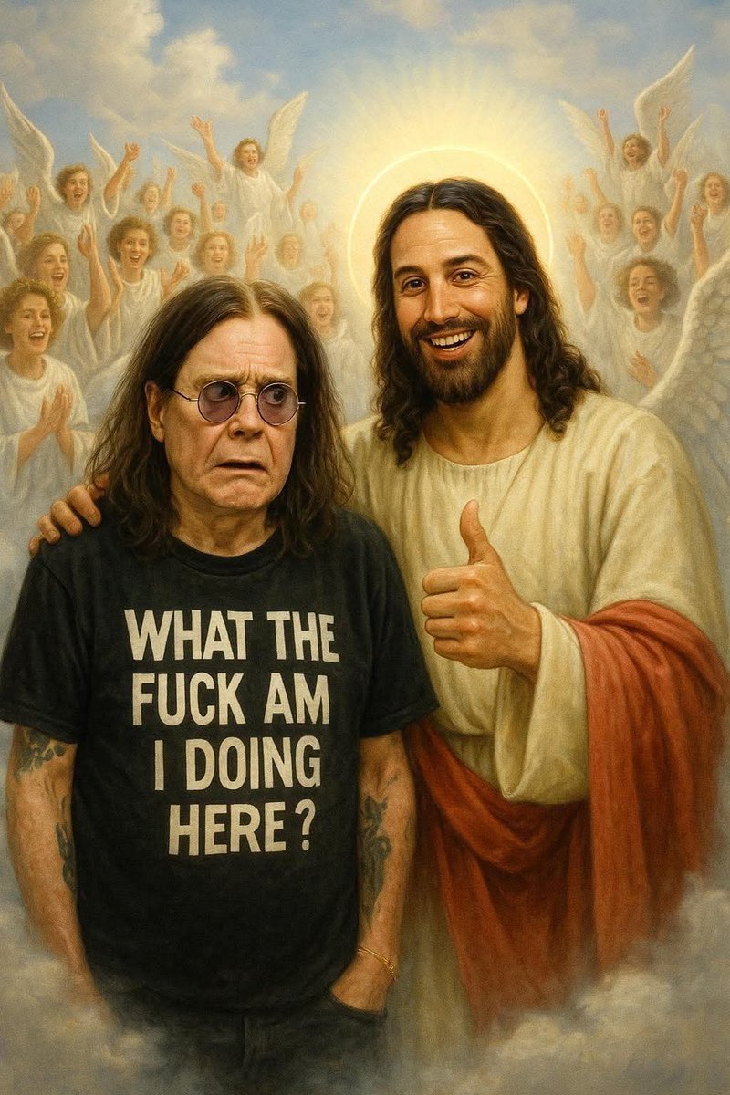 טוב נו, נגמרו ימי הרוק הכבד...
מעכשיו זה שירה בציבור עם מלאכים