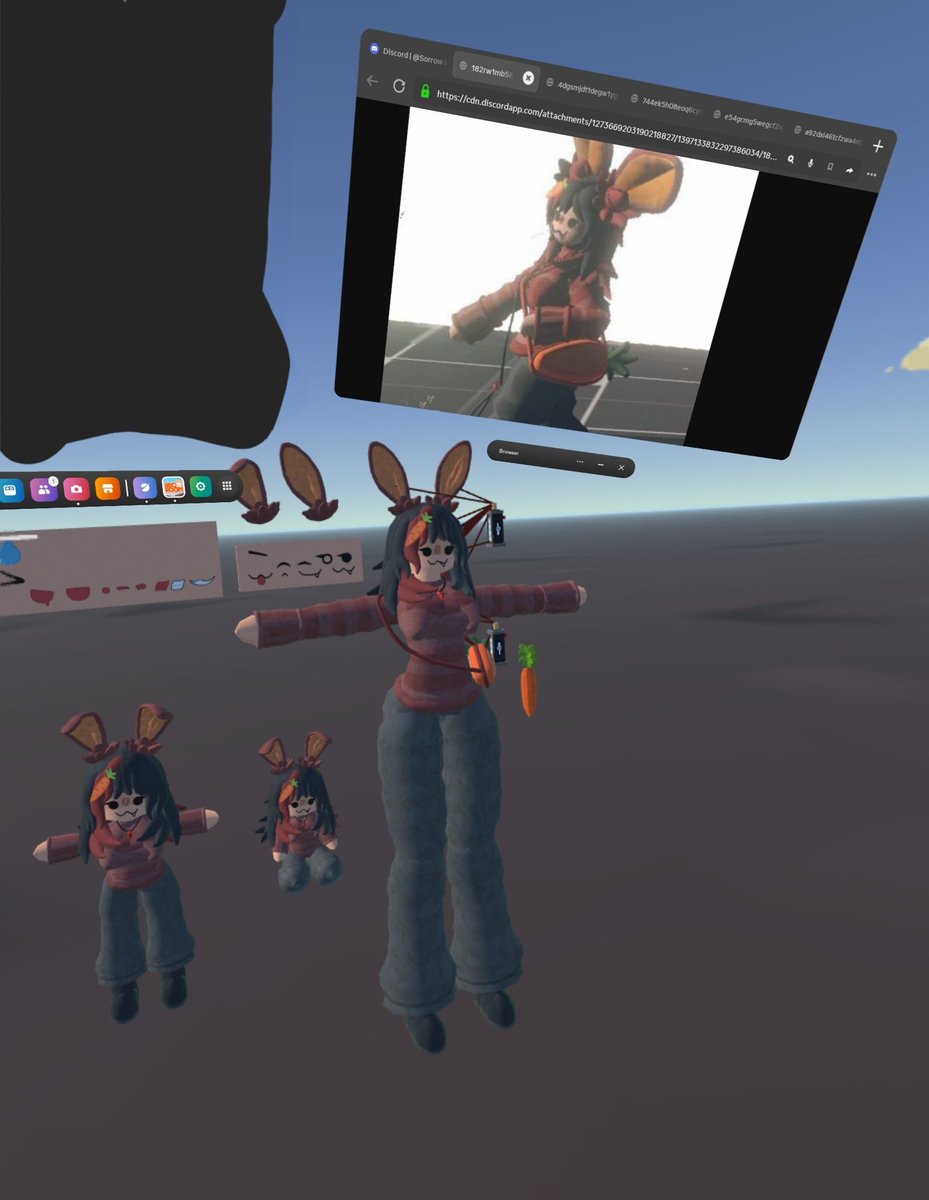 lol_o_nine's tweet image. When you lowkey want a model but you're also too shy to ask the original creator so you just pull out 99% of your modeling power to make an accurate recreation
Credits to RomanusCatusTheIII (RomanCat) on Rec Room for making the original
#recroom #recroomvr #vrchat #3dmodeling