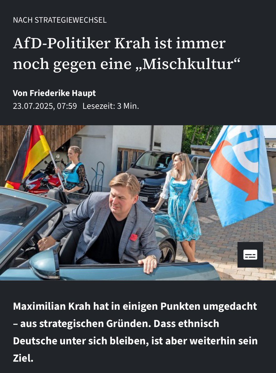 LuigiPantisano's tweet image. Sind wir schon so weit, dass in Deutschland ernsthaft über diese kranke rassistische Scheisse diskutiert wird? Nicht in irgendeinem rechten Schmutzblatt, sondern in der FAZ. Das führt zur Normalisierung dieser NS-Fanatiker. Ist das Dummheit oder bewusste Meinungsmache?! Ihr redet…