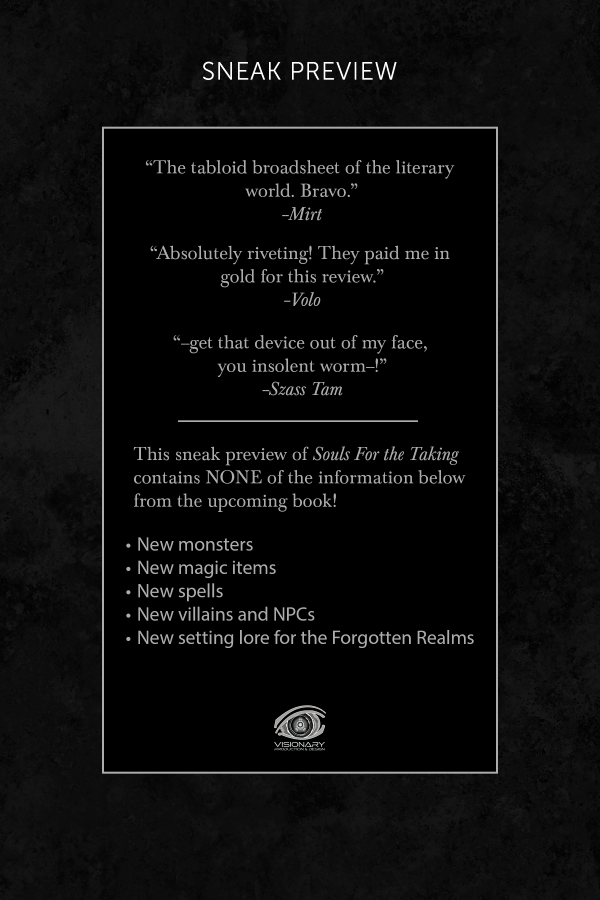 visionarypnd's tweet image. Sneak preview for a new #dungeonsanddragons #ForgottenRealms title on @dms_guild #DMsGuild this fall, by @TheEdVerse @RhysYorke @chutneychiller @AdventuringZone produced by Visionary!