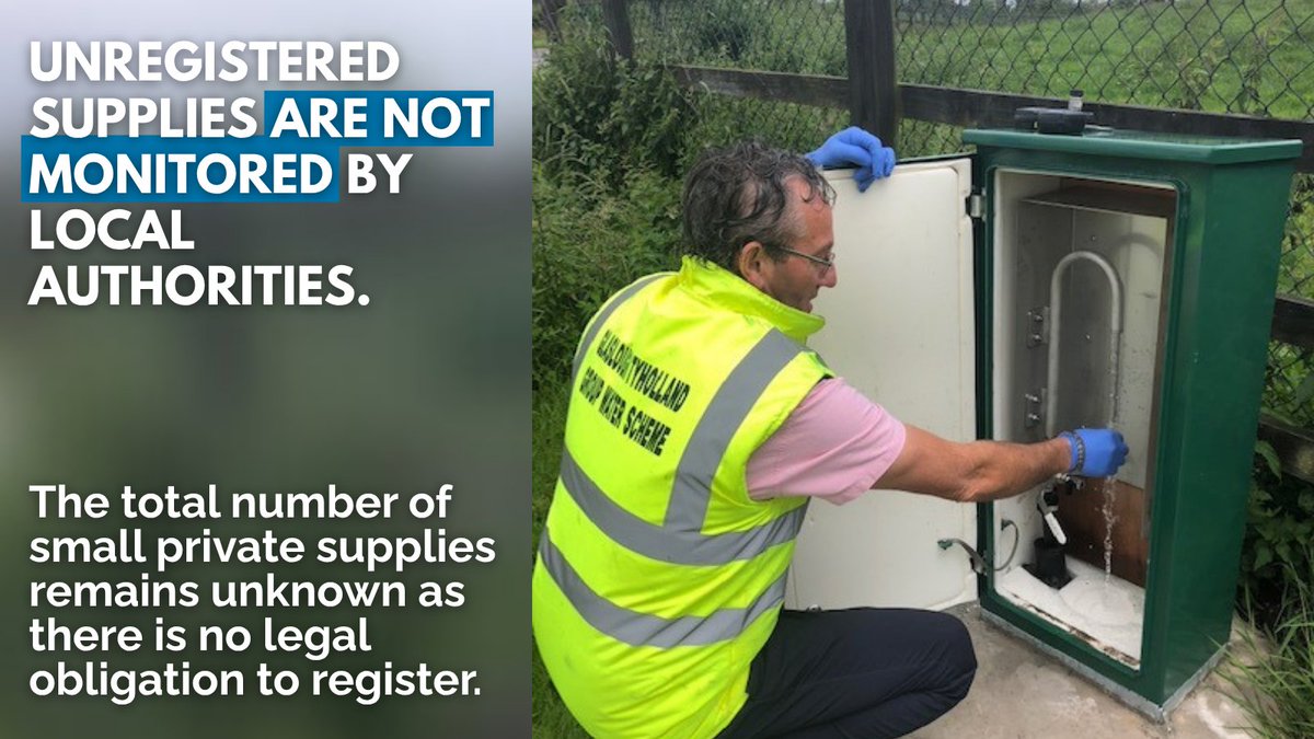 EPAIreland's tweet image. There is an urgent need for mandatory registration of private drinking water supplies in Ireland. Key takeaways from the latest EPA report on Private Drinking Water Quality. Full report: epa.pulse.ly/f1muim81uc