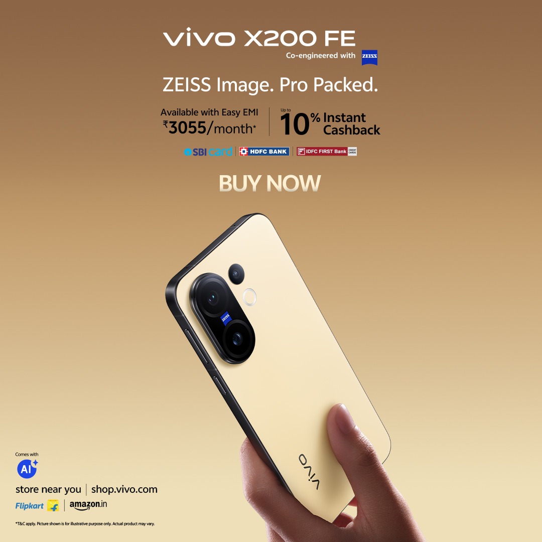 Today, I'm giving away the vivo X200 FE to the #stufflistingsarmy 😍
To win:
1. Like this post
2. Quote repost using #winX200FE #vivoX200FE #ZEISSImageProPacked
3. Answer some questions
Happy winning ❤️