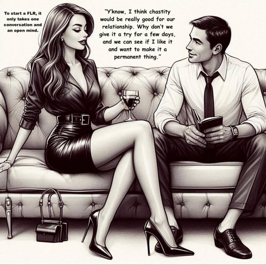 femdom_today's tweet photo. How to start a FLR https://t.co/dl6TfeaURd
