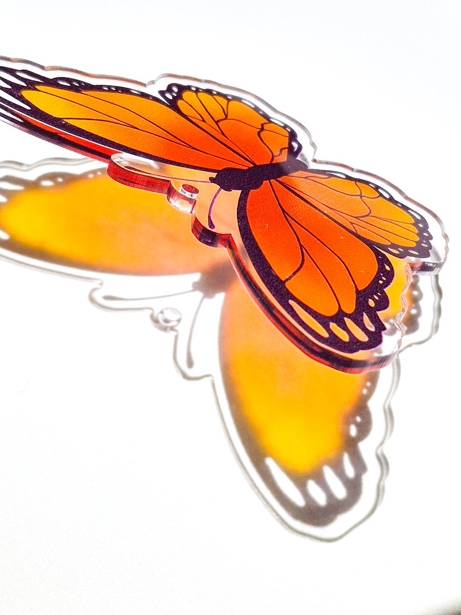 kapalkilayyyy's tweet image. My Monarch Acrylics came!
Thank you as always @Mozaiku_Prints !
They'll be turned as Keychains and will be available at @StickerConMNL Pop-up at ATC!