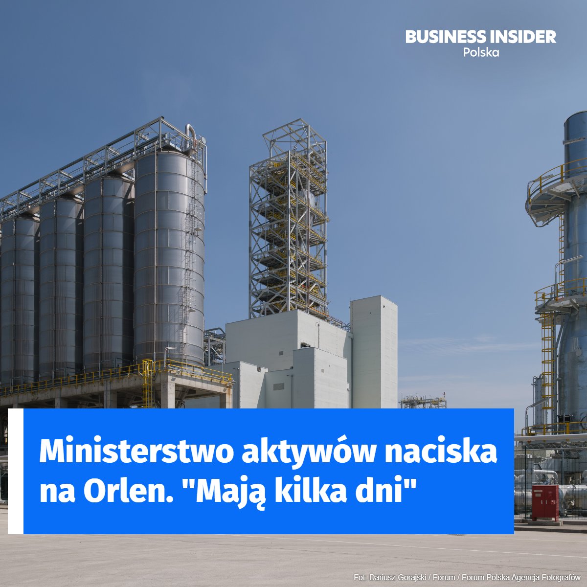 BIPolska's tweet image. 🏭 W resorcie aktywów rośnie napięcie wokół współpracy Orlenu i Grupy Azoty ❗💬 Koncern ma tylko kilka dni na wypracowanie porozumienia
🟦 Więcej na ten temat ➡️businessinsider.com.pl/wiadomosci/orl…