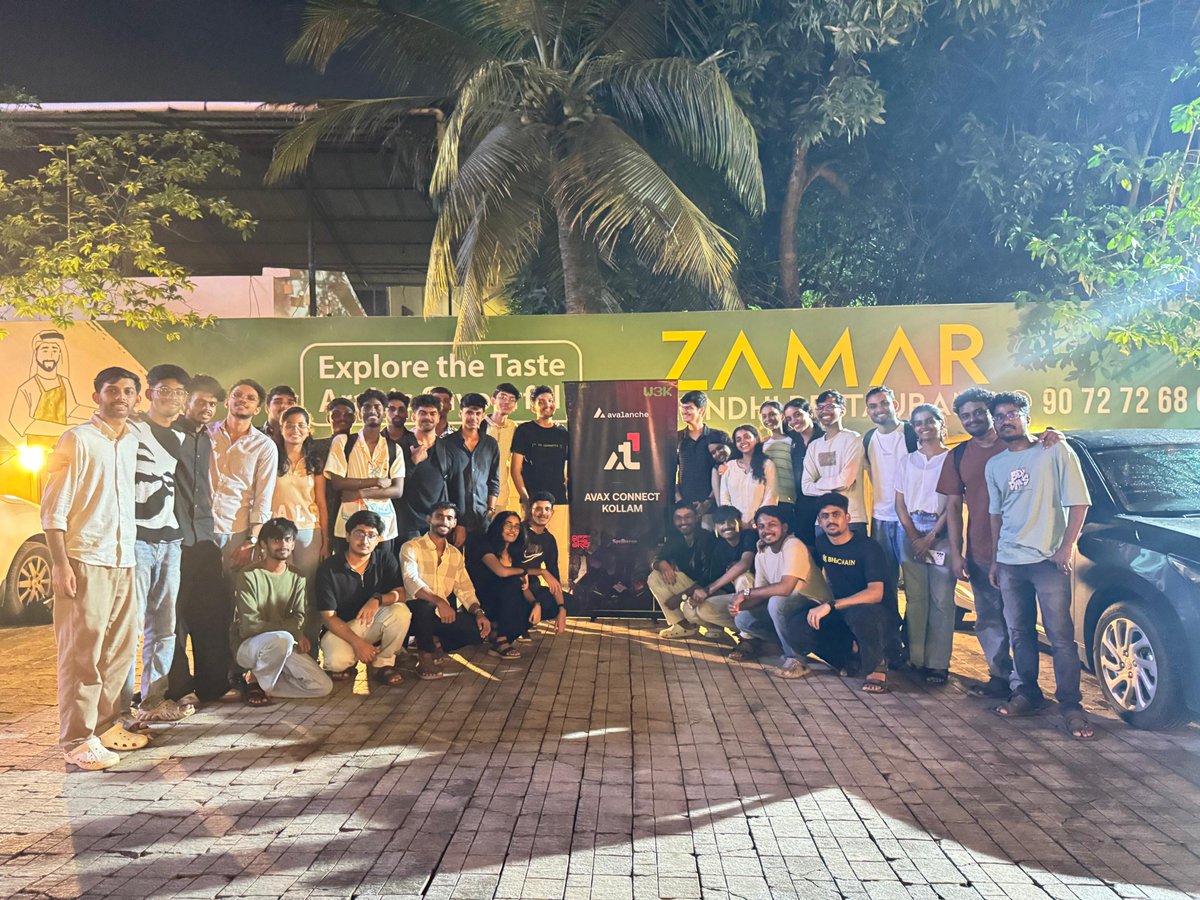 New rule: all tech events should include snacks and shooters.
Web3Kerala + AVAX got it right.
Blood Loop = 🔥
#AvalancheGamingNight
<a href="/Web3_kerala/">Web3 Kerala</a> <a href="/web3_tkmce/">web3 tkmce</a> <a href="/GamingOnAvax/">Gaming on Avax</a> <a href="/BloodLoopGAME/">BloodLoop🔺 | Hero-Shooter</a>
