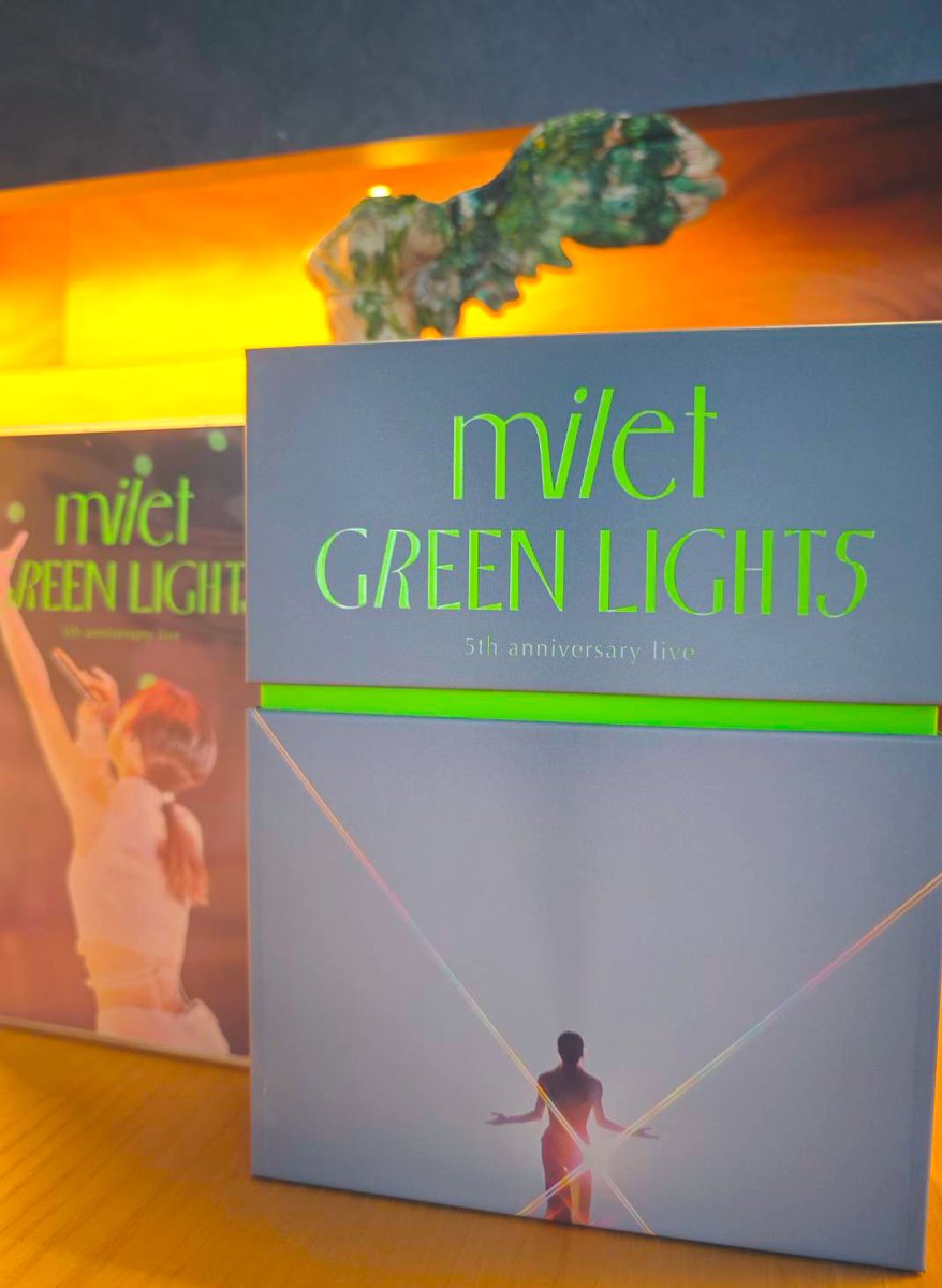 GREEN LIGHTSという光。私の勇気。 一緒にいてくれてありがとう