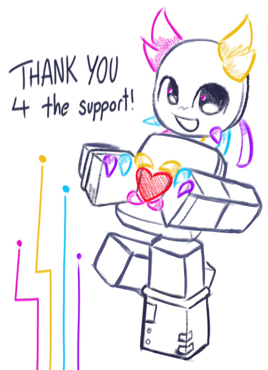RegretevatorFNF's tweet image. THANK YOU ALL FOR OVER 100 FOLLOWERS!!!
All the recent support and attention means the absolute world to us!
The drawing below was made by @Ethel_stuff
Please show them lots of love as this mod wouldn't be possible without them &lt;3
Again, thank all of you so so much 💜
