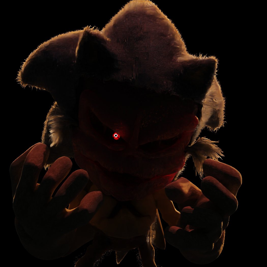 The "Lord X" model i made for joyous was originally supposed to be used for a game joedoughboi had in mind until he changed his mind and decided to make a fnf mod of his own, mod got scrapped but sturm asked him if he could finish it and move it to hit single