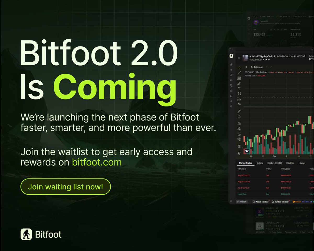 🆙 $DARK - Darkhole Update  
🧪⊢ Token: 2EJ3MqB11h8LR2gjmnujbstsq4LgwYMu6EVBRGaJbonk  
🏆⊢ MCP: 98.6K  
✅⊢ Top 10: N/A  
🔍→ Real-time data for smarter trades!  
🚀 Don't miss out—Presale Begins—Join BitFoot Now 📢: bitfoot.com/en