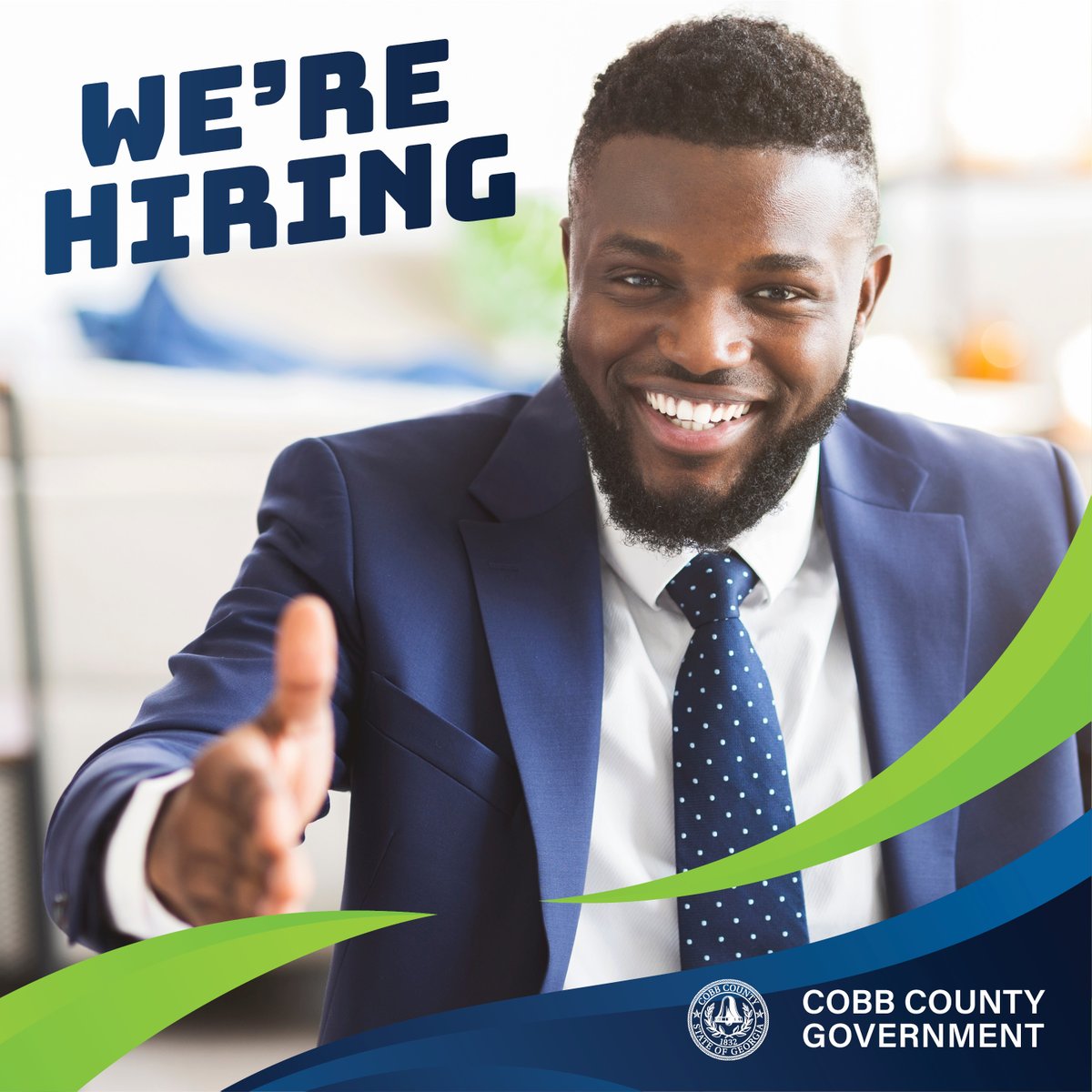 Is it time for a new job, or maybe a career change? Cobb County Govt. has several openings right now in Fleet, DOT, Public Safety, Courts, PARKS and more. For all the info, visit bit.ly/4kEfbuX.