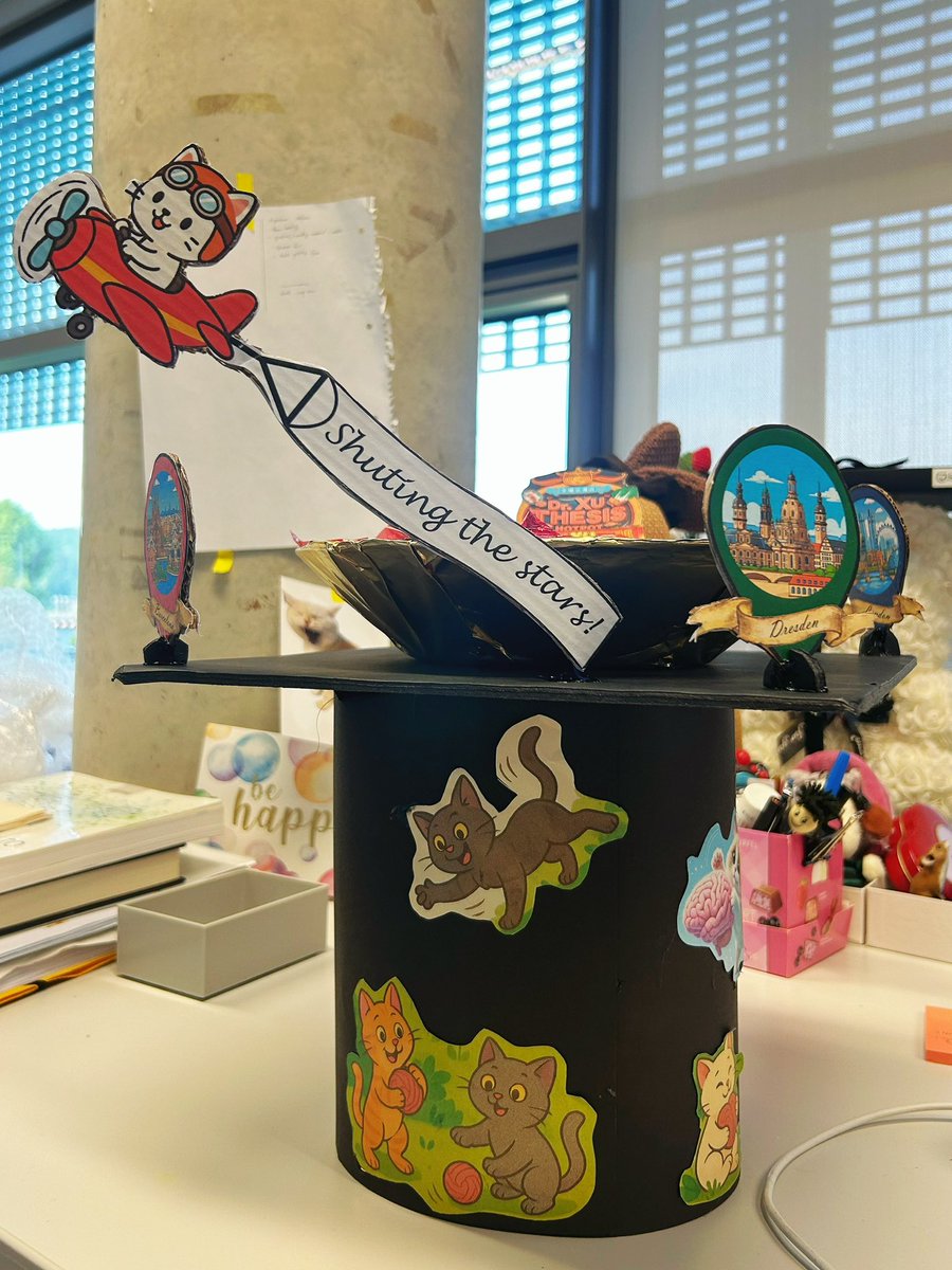 ShutingXu5's tweet photo. PhD: Defended 👧+🧠+🎓=👩‍🎓
June 17, 2025

Endless thanks to everyone who supported me across Heidelberg, Barcelona, and Dresden 💝 

This PhD taught me adaptivity, resilience, and how far I can go with good people by my side.

Fullfilled, Grateful, and ready for what’s next🤺🐯🔥 https://t.co/C0aqq8pVvw