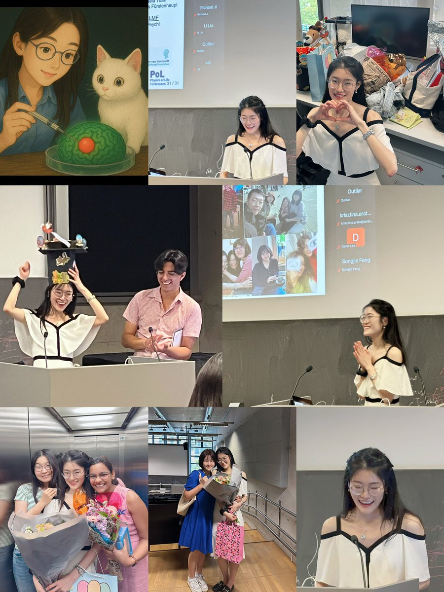 ShutingXu5's tweet photo. PhD: Defended 👧+🧠+🎓=👩‍🎓
June 17, 2025

Endless thanks to everyone who supported me across Heidelberg, Barcelona, and Dresden 💝 

This PhD taught me adaptivity, resilience, and how far I can go with good people by my side.

Fullfilled, Grateful, and ready for what’s next🤺🐯🔥 https://t.co/C0aqq8pVvw