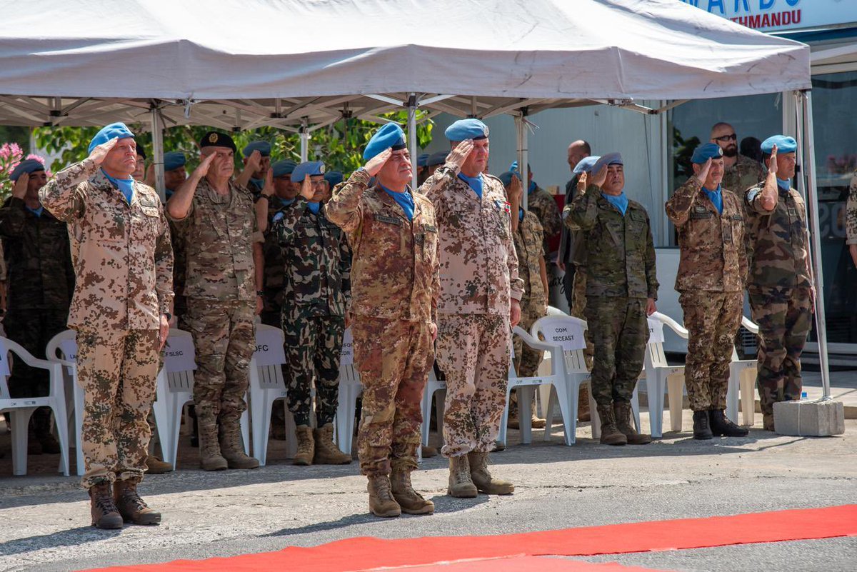GermanEmbBeirut's tweet image. After a challenging year, we bid farewell to Rear Admiral Kesten, Commander of the @UNIFIL_ MTF. 

🙏 for your outstanding contribution to stability and security.

We warmly welcome his successor, Rear Admiral Plath, and look forward to our cooperation with the 🇩🇪 contingent.
