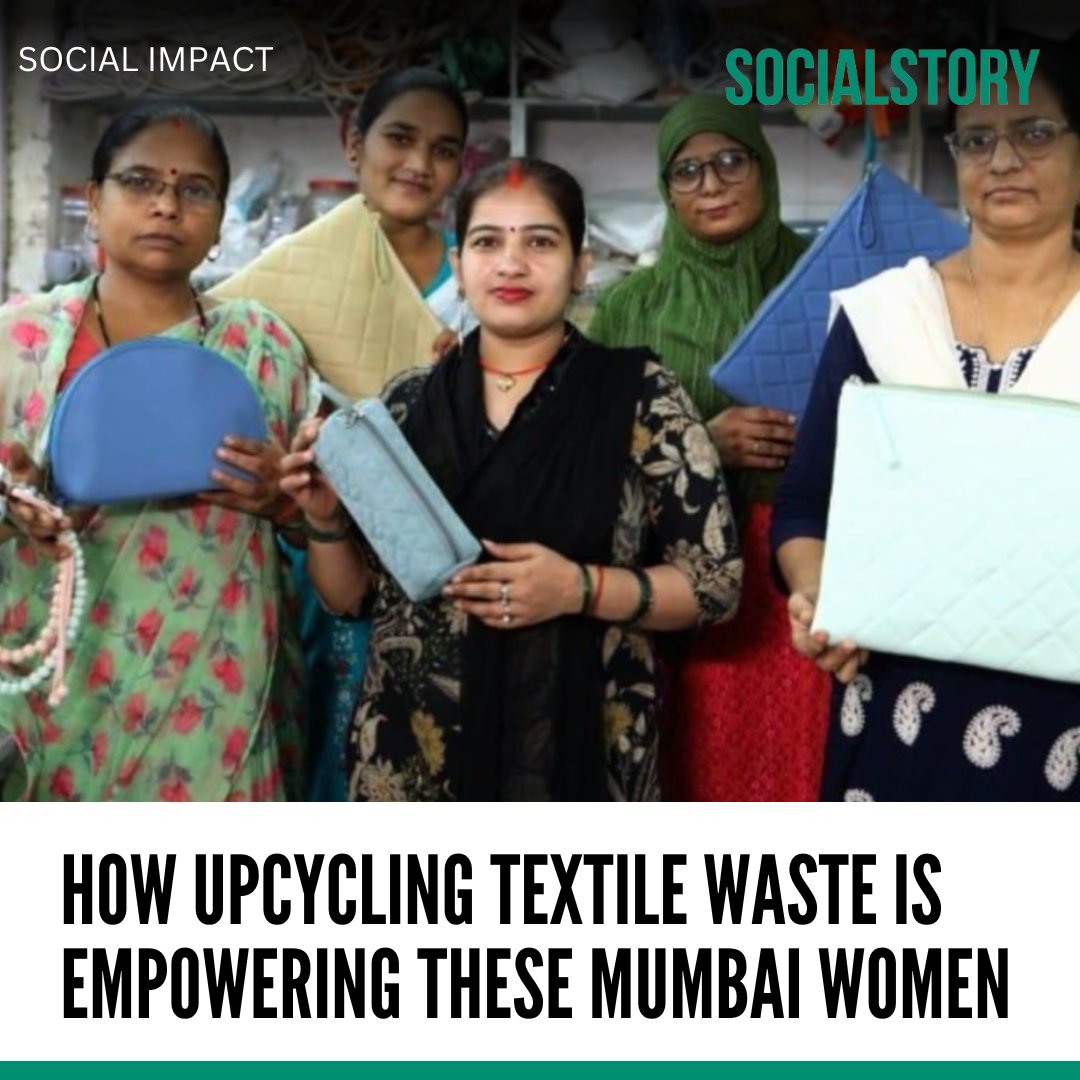 SocialStory (@_socialstory) on Twitter photo Mumbai’s Project Sundri by UNIREC transforms textile waste into everyday products—crafted by self-help groups of women using discarded fabric from landfills and returned garments.
Read more: yourstory.com/socialstory/20…
By <a href="/sara_chni/">Saranya Chakrapani</a>
#WomenEmpowerment #Upcycling #ProjectSundri Mumbai’s Project Sundri by UNIREC transforms textile waste into everyday products—crafted by self-help groups of women using discarded fabric from landfills and returned garments.
Read more: yourstory.com/socialstory/20…
By <a href="/sara_chni/">Saranya Chakrapani</a>
#WomenEmpowerment #Upcycling #ProjectSundri
