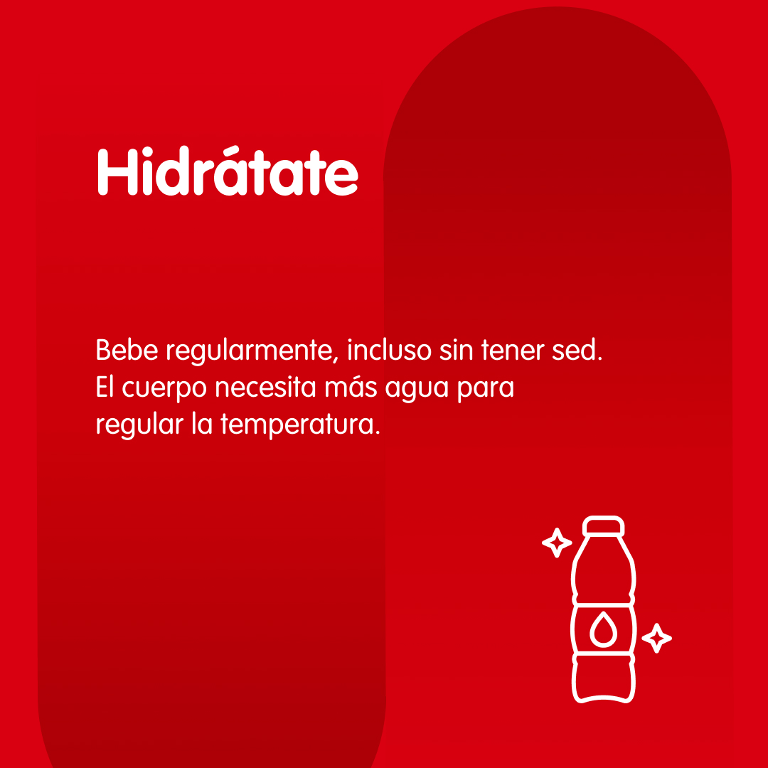 No dejes que el #calor suba tu #factura ☀️ Aquí van 3 #tips para refrescarte sin necesidad de tener el aire acondicionado encendido las 24 horas del día.

🌬️ Ventilación Inteligente
🌱 Enfría el entorno
💦 Hidrátate

Apunta estos tips y disfruta de un verano fresquito ⤵️