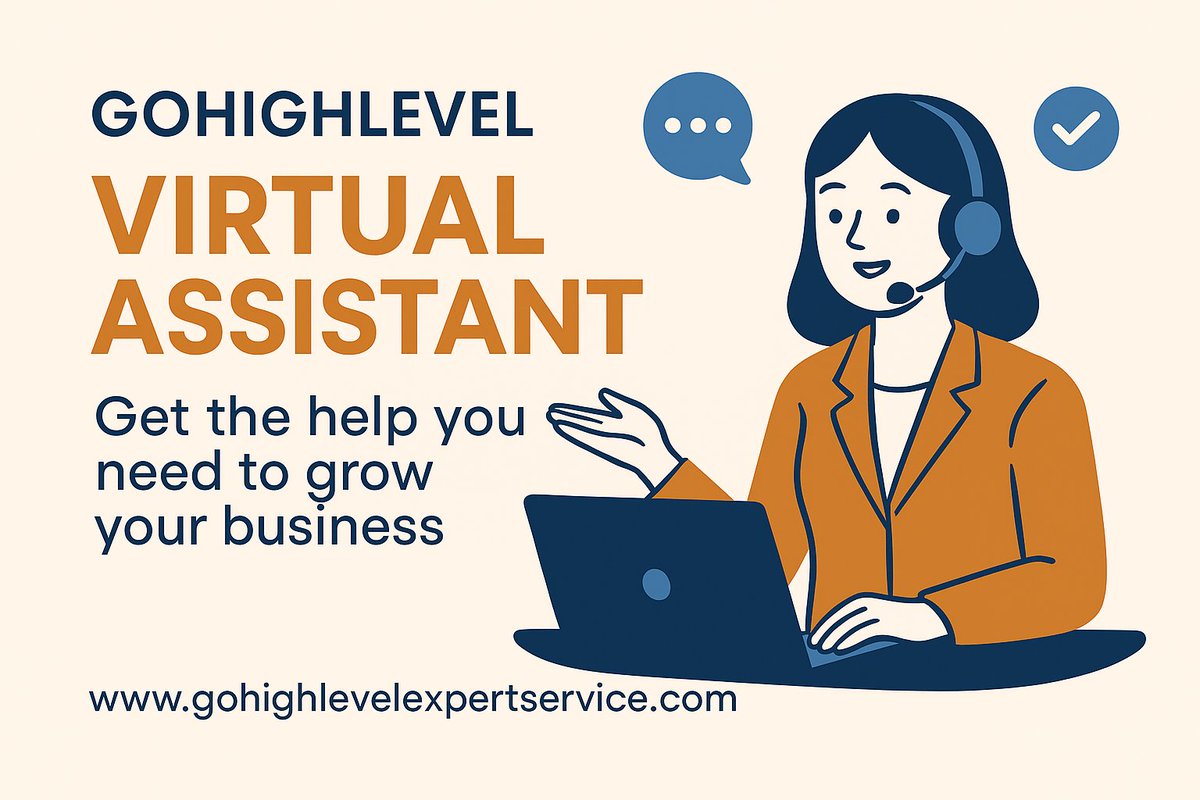 GoHighLevelVA's tweet photo. Need help scaling your biz? A GoHighLevel Virtual Assistant is your secret weapon. Automate, delegate, dominate.  

Visit our site:- https://t.co/Xo4a8bdB9j

Book your call now:- https://t.co/HdVDNegK4I

#GoHighLevelVirtualAssistant #ghlva #MarketingAutomation https://t.co/7S6zaV6r0L