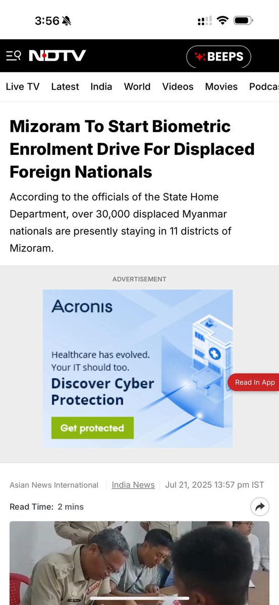 MaharajaManipur's tweet image. Assam, Mizoram, Nagaland & Tripura etc.are now in high alert indulging in Illegal Foreign Immigrants issues.
But Our state has already been invaded in all spheres, from all directions by these Illegal Immigrants. So, time to unite & fight against these foreign forces.