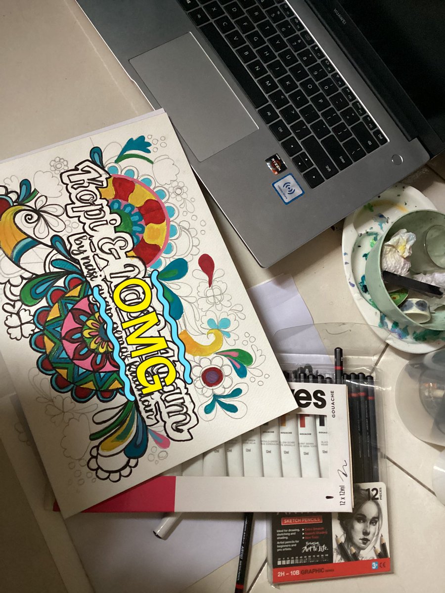 It’s commission time, but ngmi.

Nak tido..nak tido… stress 😂😂😂😂