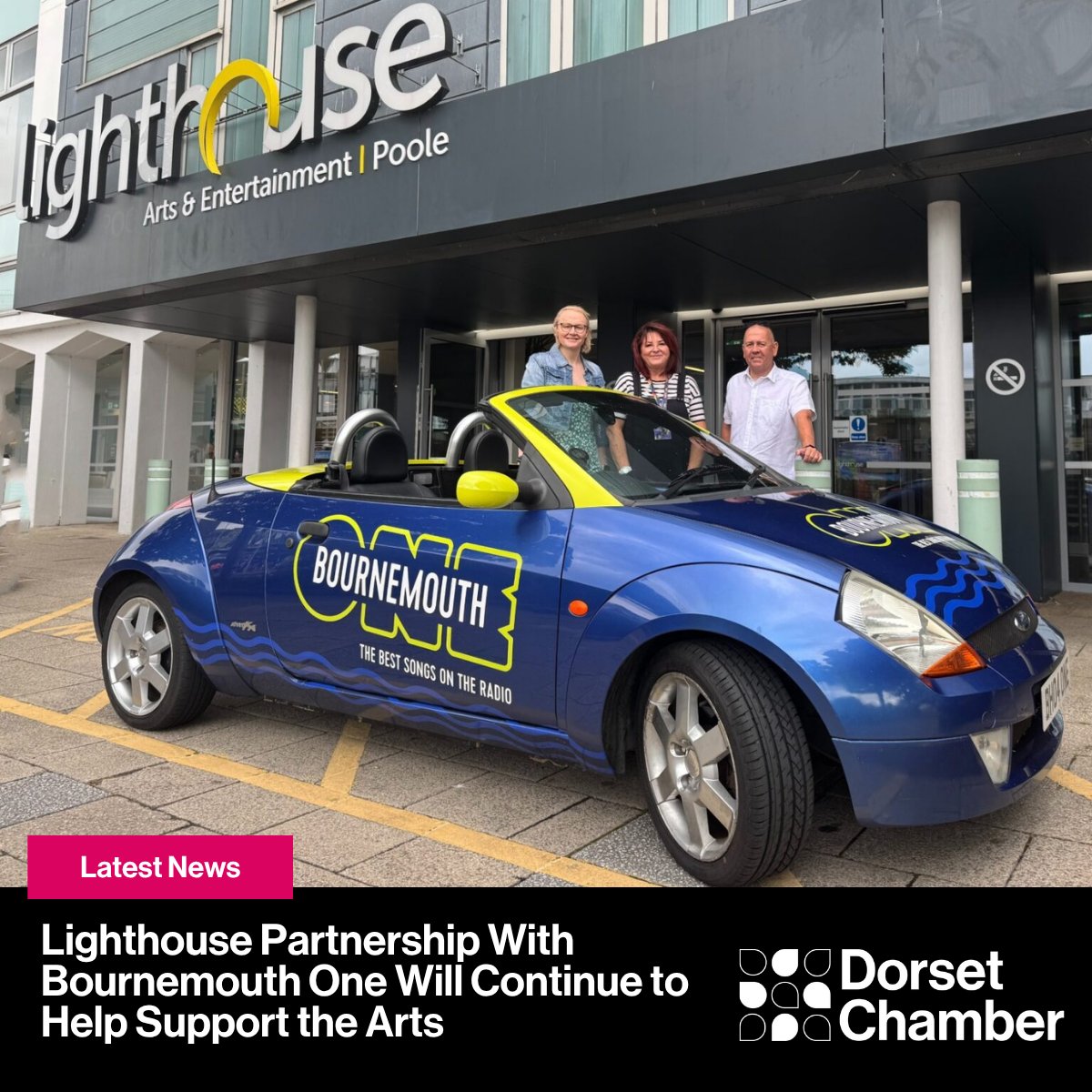 DorsetChamber's tweet photo. @LighthousePoole has announced a new corporate partnership with digital station @BournemouthOne, helping share world-class arts & culture with even more people across Dorset.
Read More: https://t.co/Q9IvvjPu6L
#DorsetBusiness #ArtsPartnership #Poole #BCPCommunity https://t.co/1t2bbCt7VM