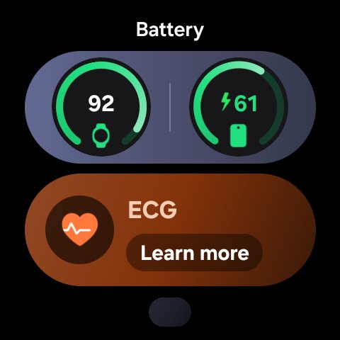 TheGalox_'s tweet image. One UI 8 Watch - First Impressions
A path towards a square Galaxy Watch
I wasn't thrilled with the design when it first leaked and the same can be said here. Not a fan of the pills across every part of the round watch, seems to be wasting a lot of space in the name of better…