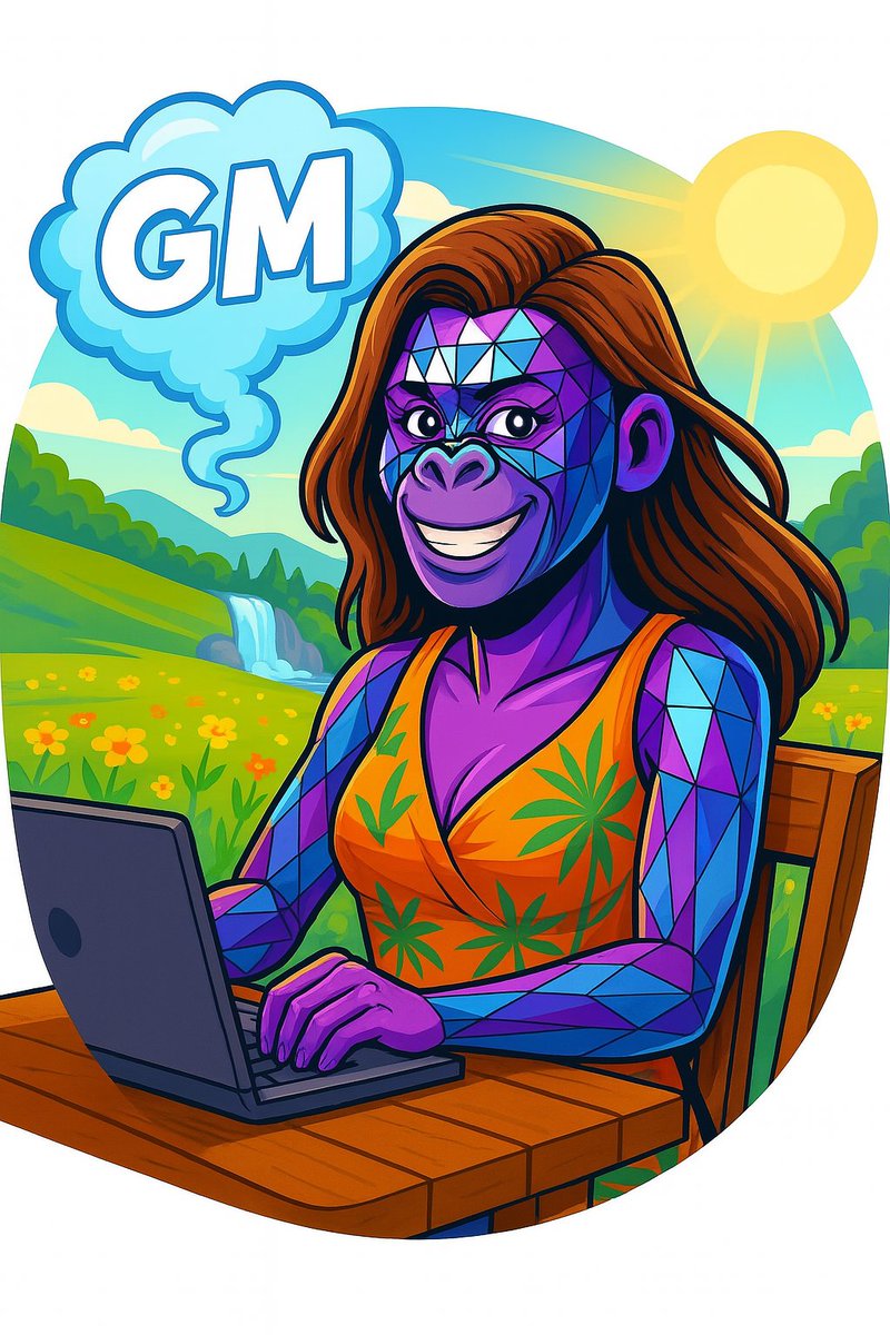 LemurKong's tweet image. Can I get a Good Morning?

Nature workday mode 
Summer heat , but fresh air therapy works.
Markets sweating too — still waiting on that sweet BTC correction to $115,500 
#Bitcoin #WorkOutside #SummerVibes #GM