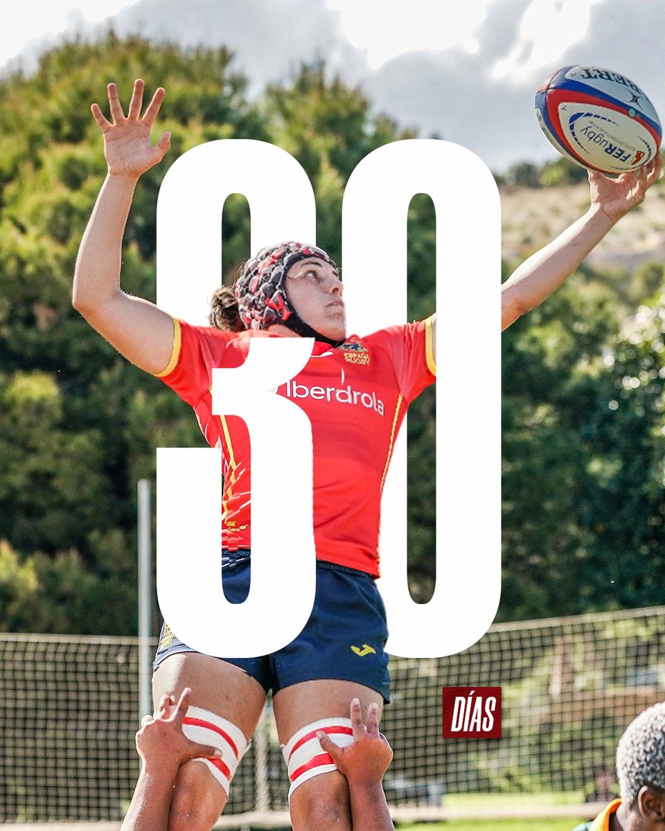 ferugby's tweet image. 𝟑𝟎 𝐝𝐢́𝐚𝐬 ⌛para nuestro primer partido en @rugbyworldcup ⚔️ @blackferns

🔗: ferugby.es/continuarelleg…

#LoQueNosUne | #LasLeonas