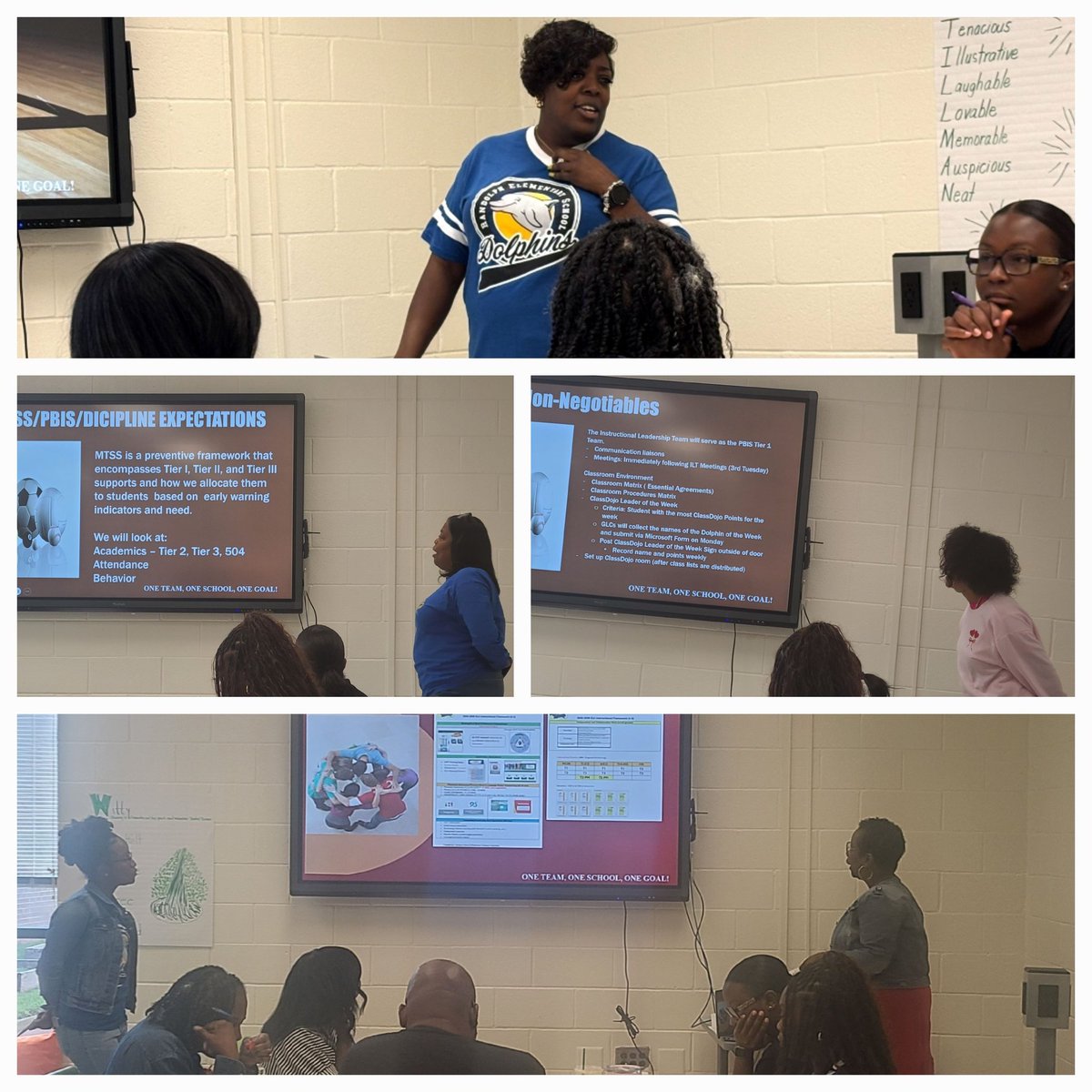 🐬APRES ILT Retreat was EVERYTHING! Today, we came together to collaborate, build our playbook, and strengthen our leadership. Our GAME ON mindset is STRONG! We are ready to lead with purpose, inspire our Dolphins, and make WAVES in 2025–2026. Let’s go <a href="/RandolphDolphin/">A. Philip Randolph</a> GAME ON!😊