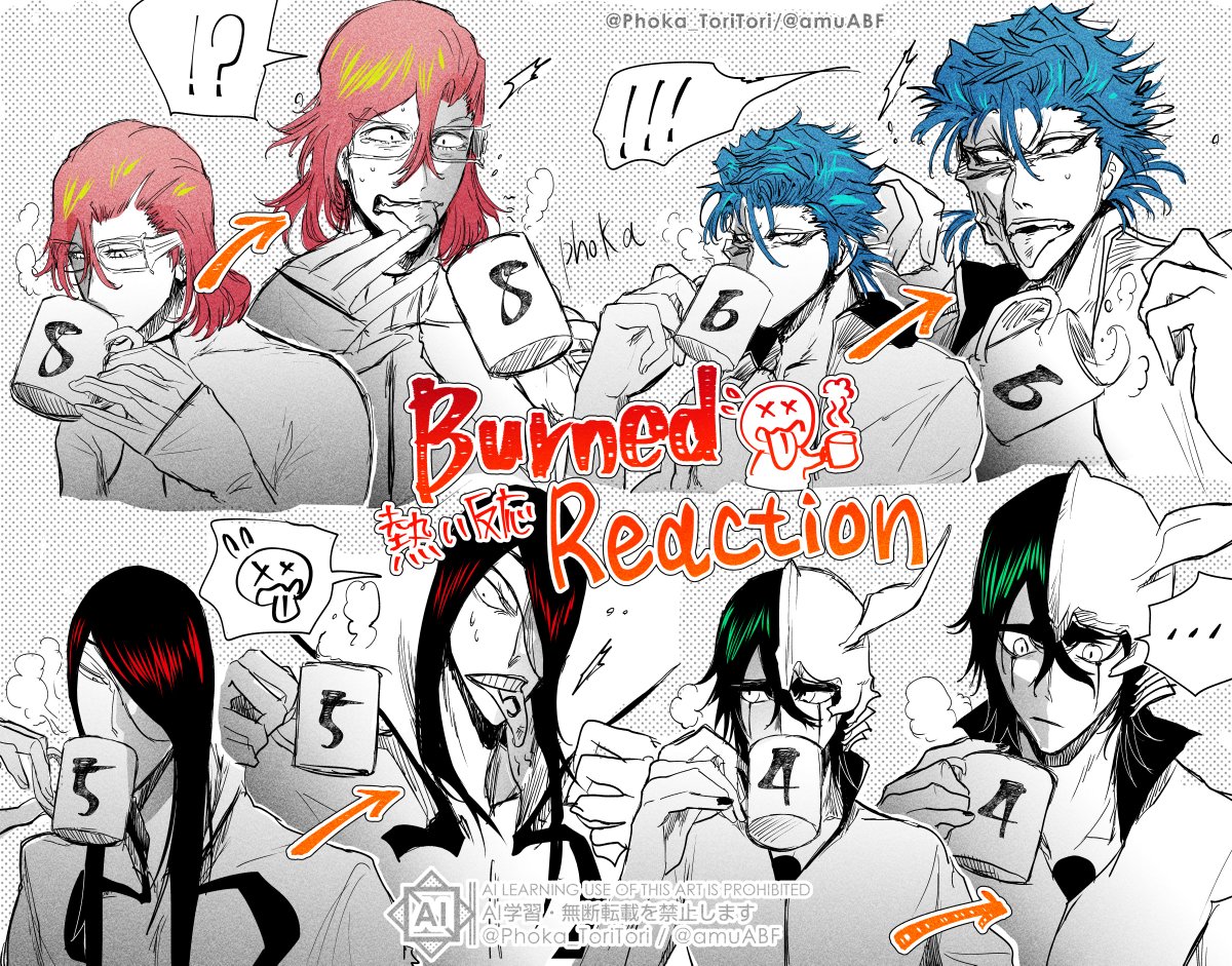 amuABF's tweet image. 熱湯で熱がる4568的な…
破面口の中弱そう